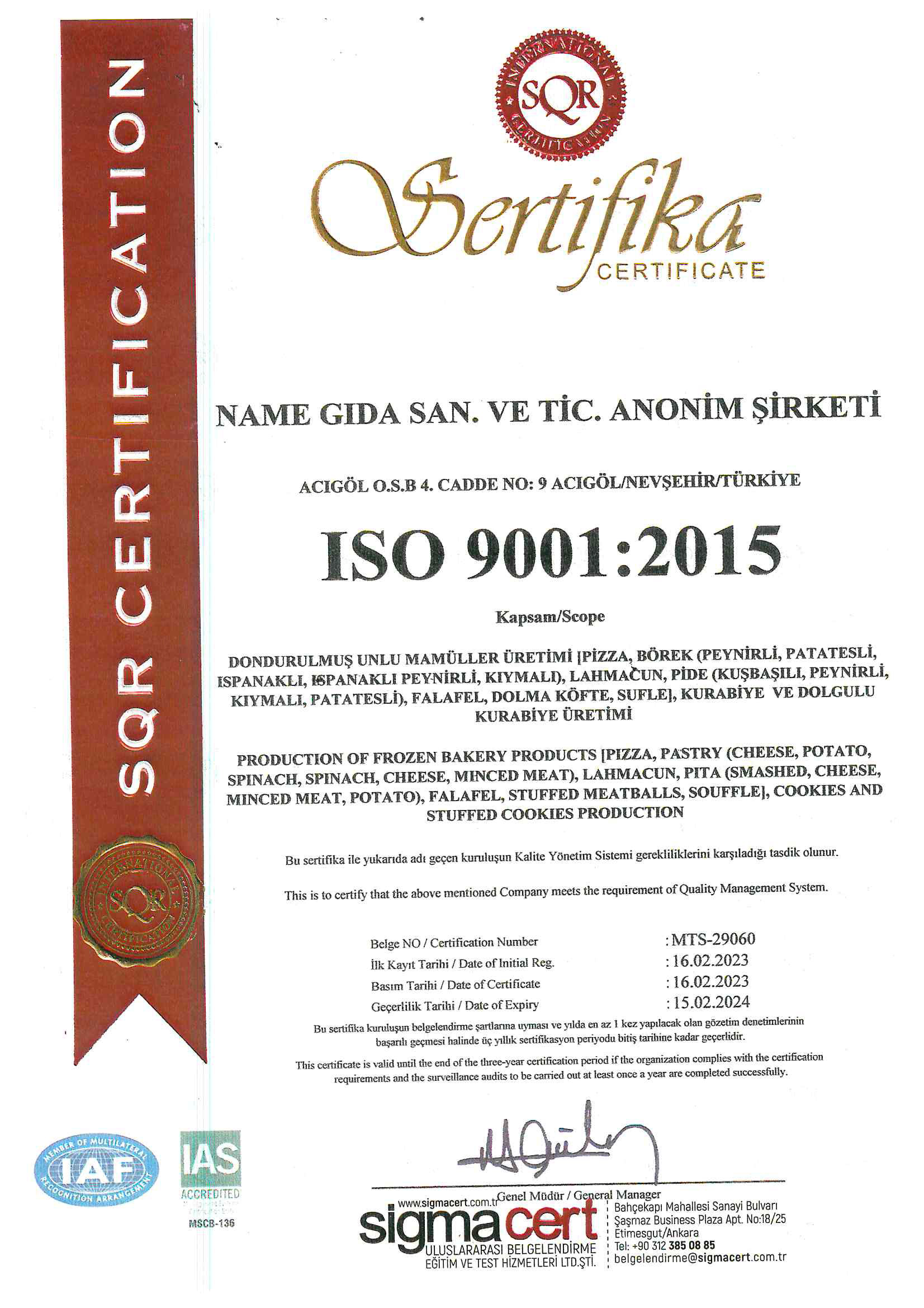 ISO 9001